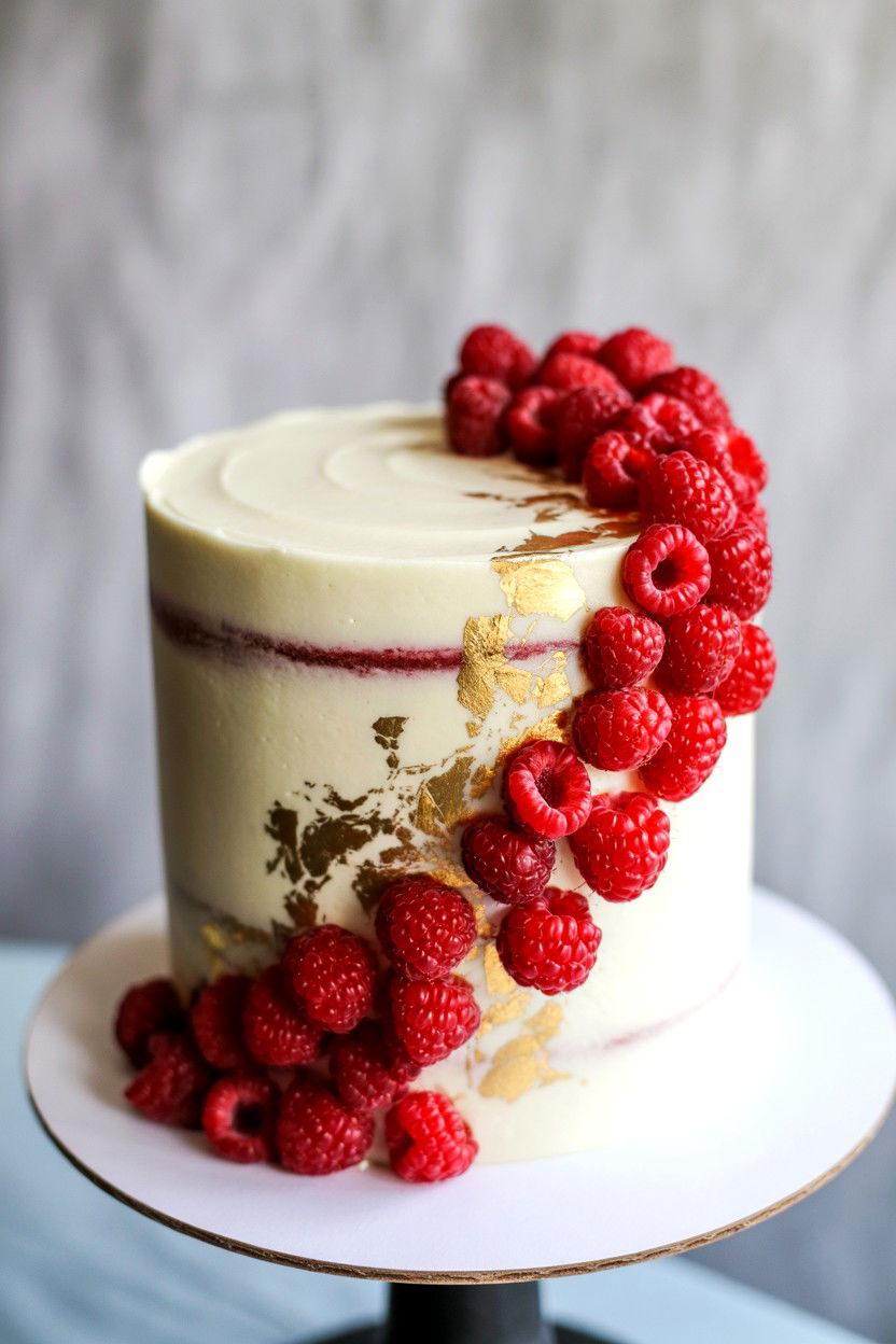 Red Velvet Wedding Cake - 25 Valentine's Day Wedding Ideas
