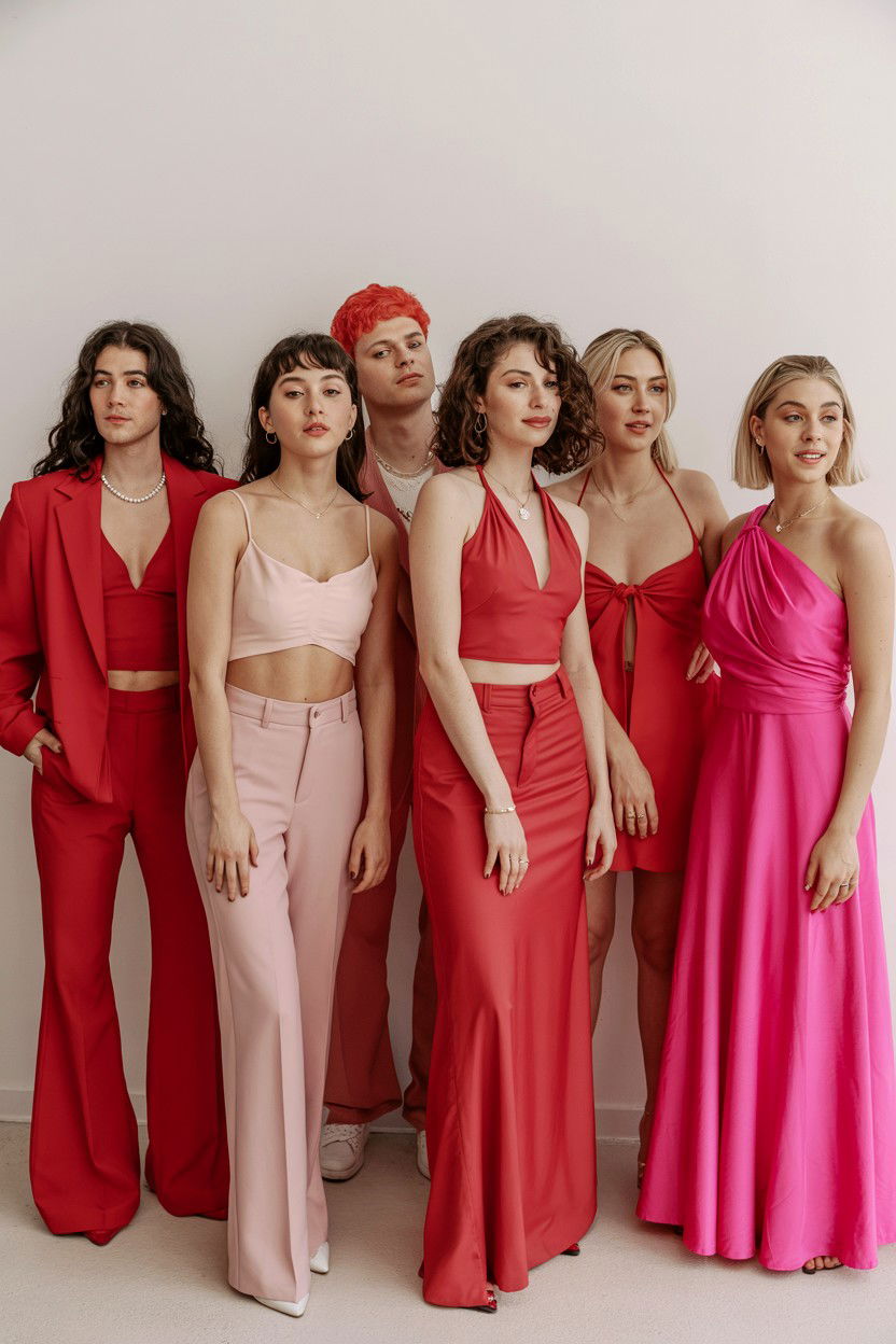 Red and Pink Dress Code - 25 Valentine's Day Party Ideas