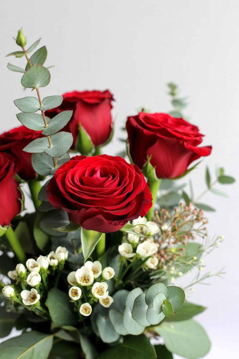 Red rose bouquet - 25 Valentine's Day Bouquet Ideas