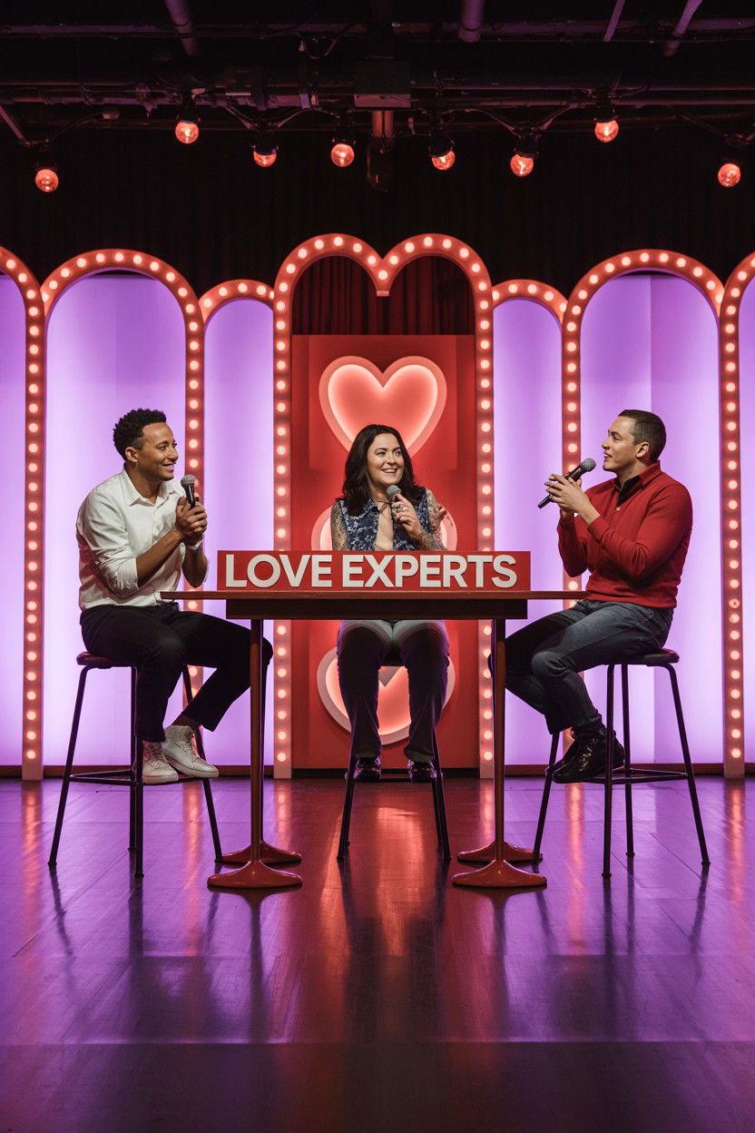 Relationship Advice Show - 25 Valentine's Day Comedy Show Ideas