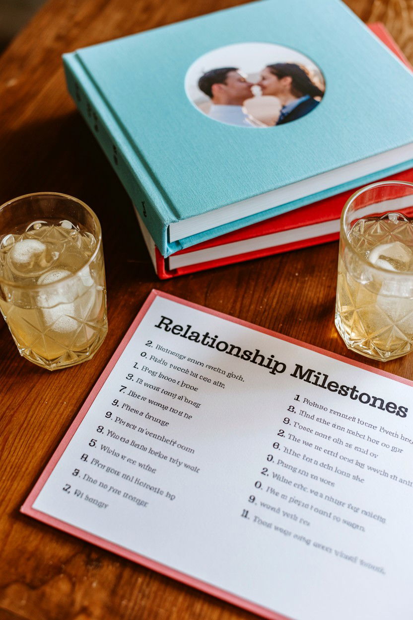 Relationship Milestones Drinking Game - 25 Valentine's Day Drinking Games