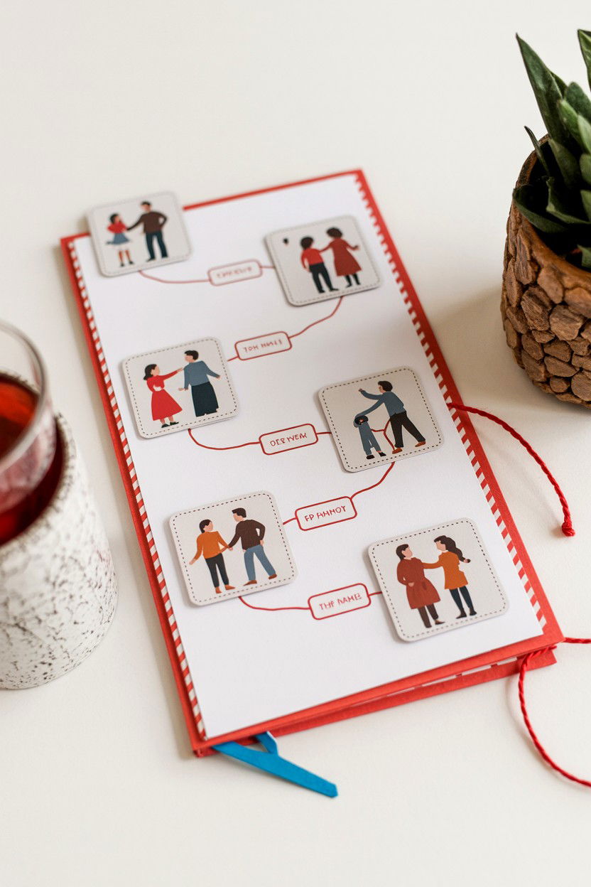 Relationship Timeline - 25 Valentine's Day Flip Book Ideas