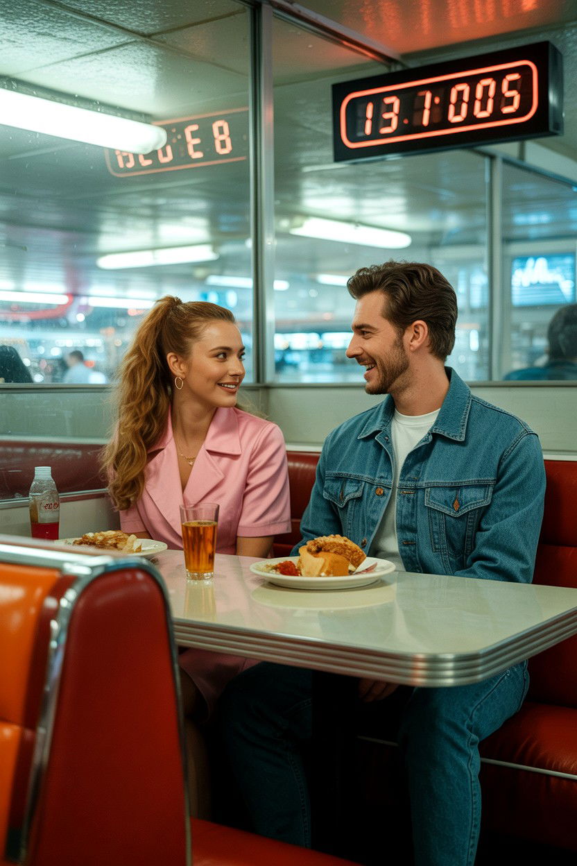 Retro 90s date night aesthetic - 25 Valentine's Day Photo Editing Ideas