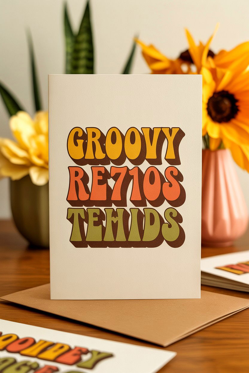 Retro Aesthetic Card - 25 Modern Valentine's Day Card Ideas