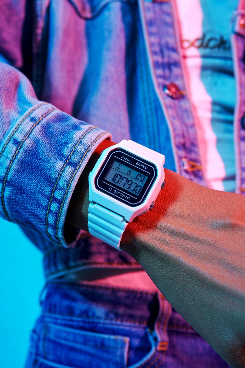 Retro Digital Watch - 25 Valentine's Day Watch Ideas