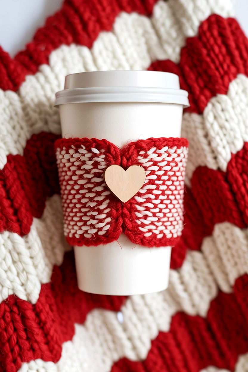 Reusable Coffee Sleeve - 25 Valentine's Day Teacher Coffee Gift Ideas