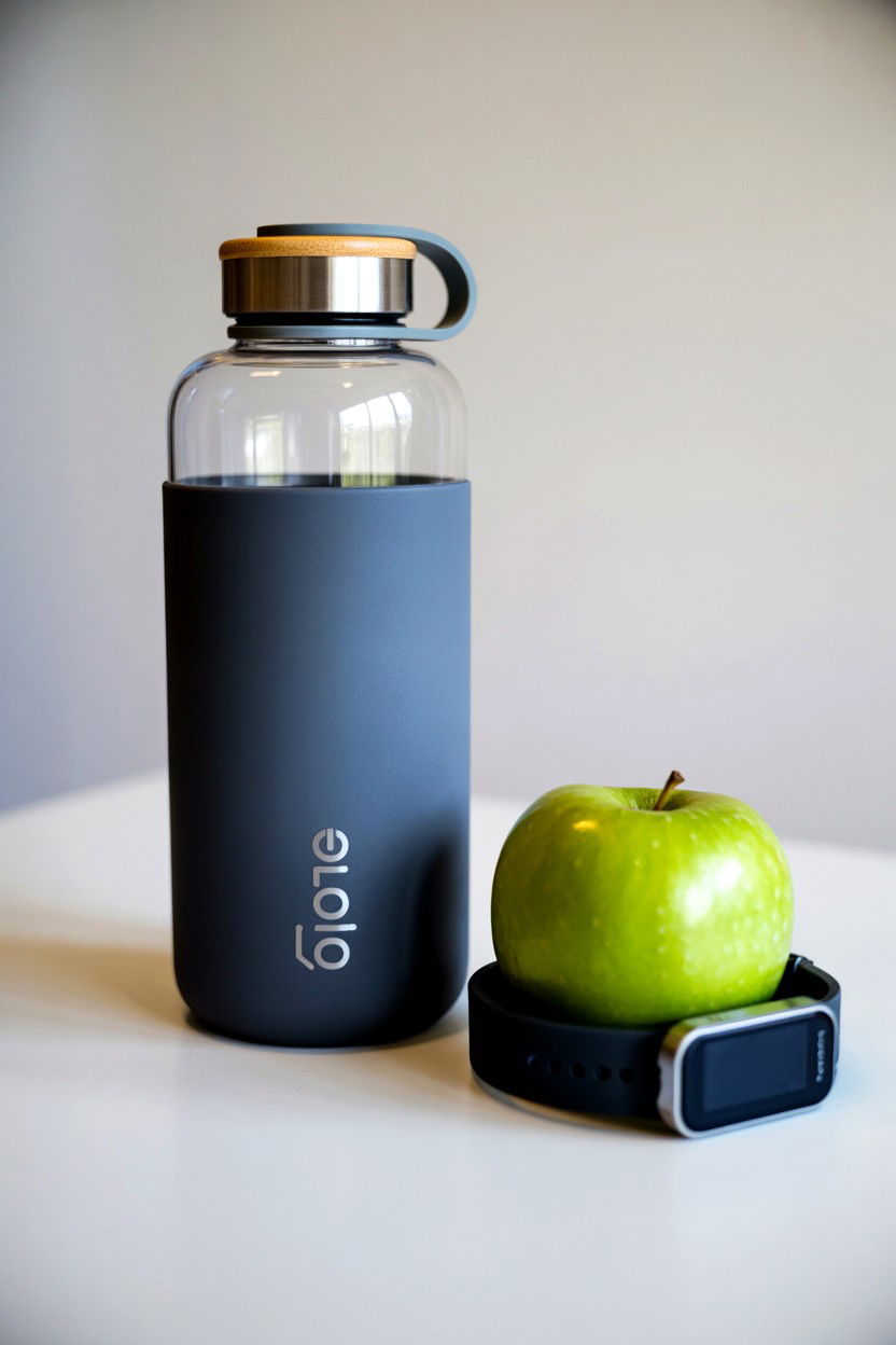 Reusable Glass Water Bottle - 25 Valentine's Day Gifts for Boss