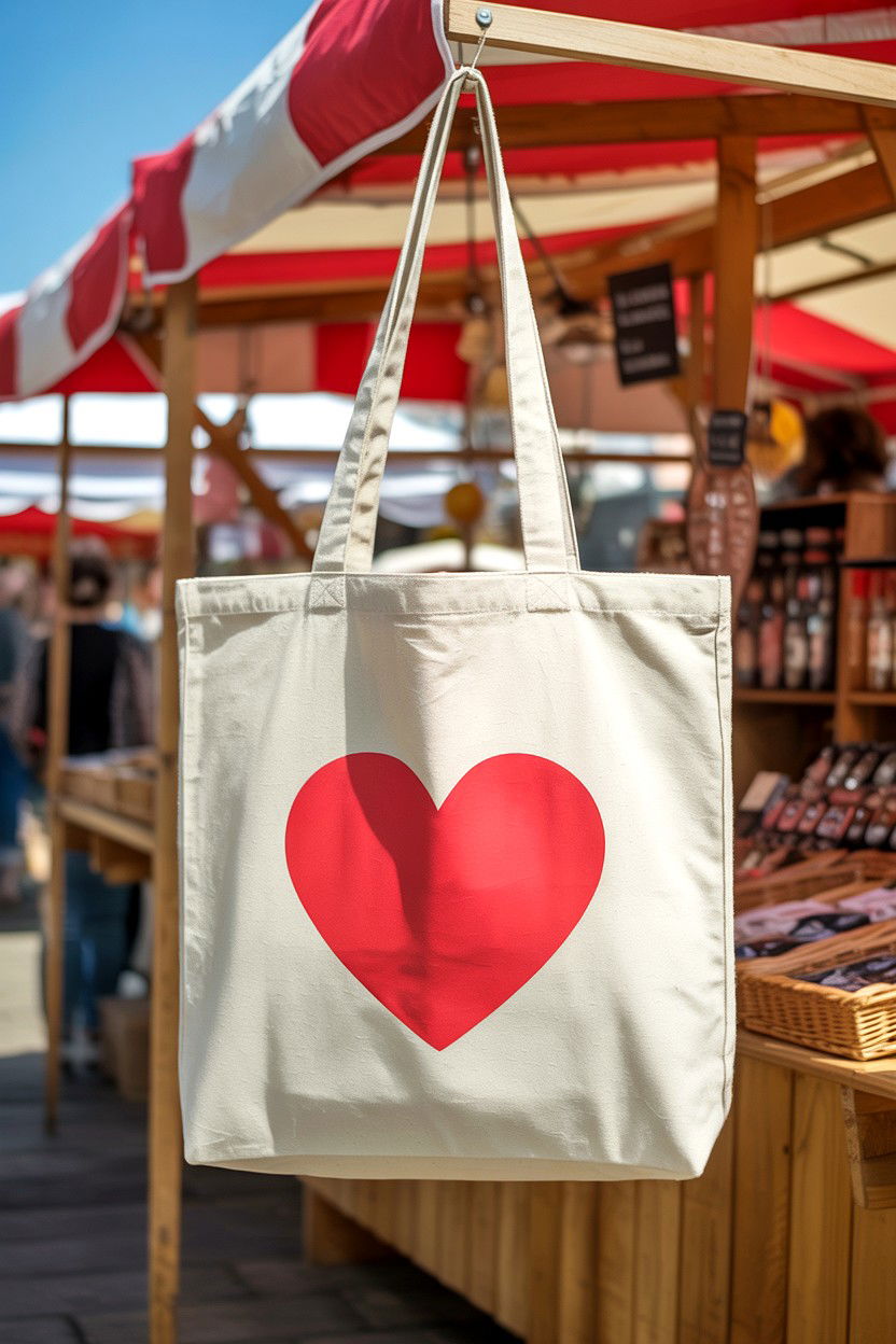 Reusable Tote Bag - 25 Cheap Valentine's Day Gift Ideas