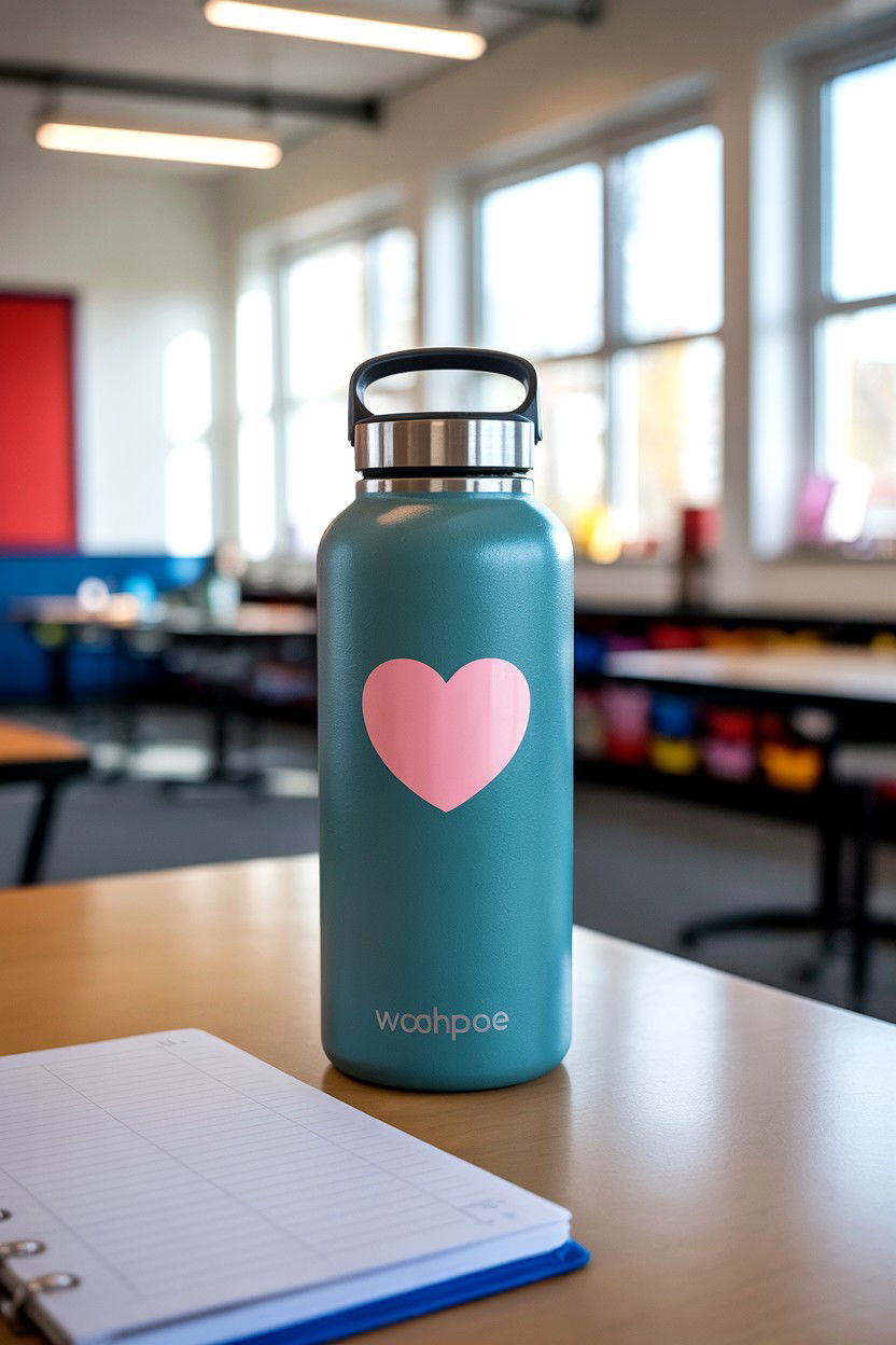 Reusable Water Bottle - 25 Budget Teacher Valentine's Day Gift Ideas