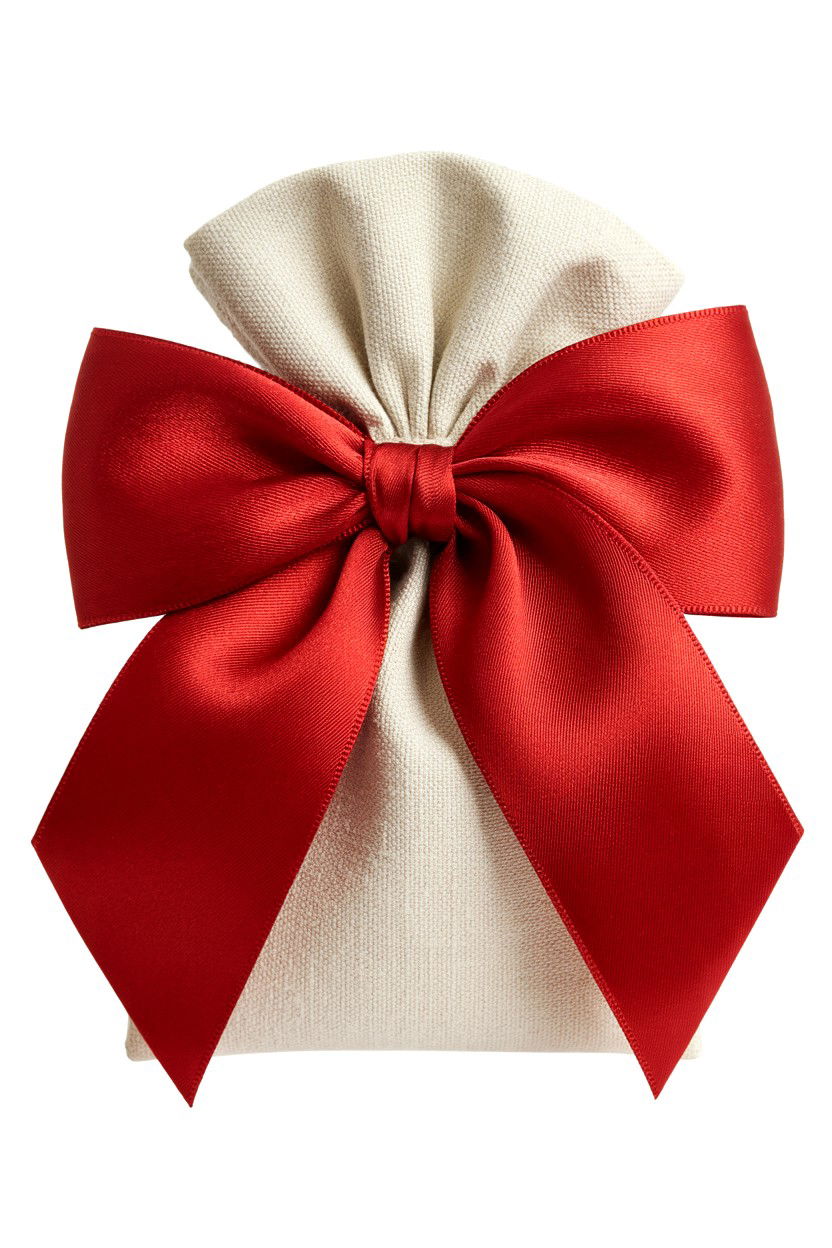 Ribbon Tie Pouch - 25 Valentine's Day Pouch Ideas