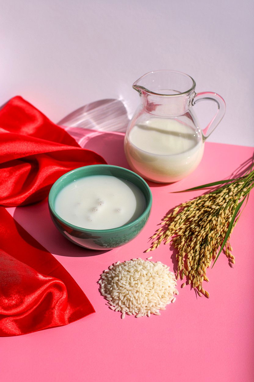 Rice Water Hair Mask - 25 Valentine's Day Hair Mask Ideas