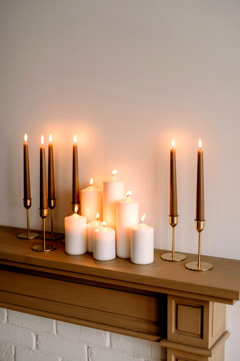 Romantic Candlelight Setup - 25 Valentine's Day Party Decoration Ideas