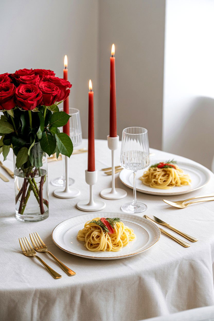 Romantic Dinner At Home - 25 Valentine's Day Ideas for Parents