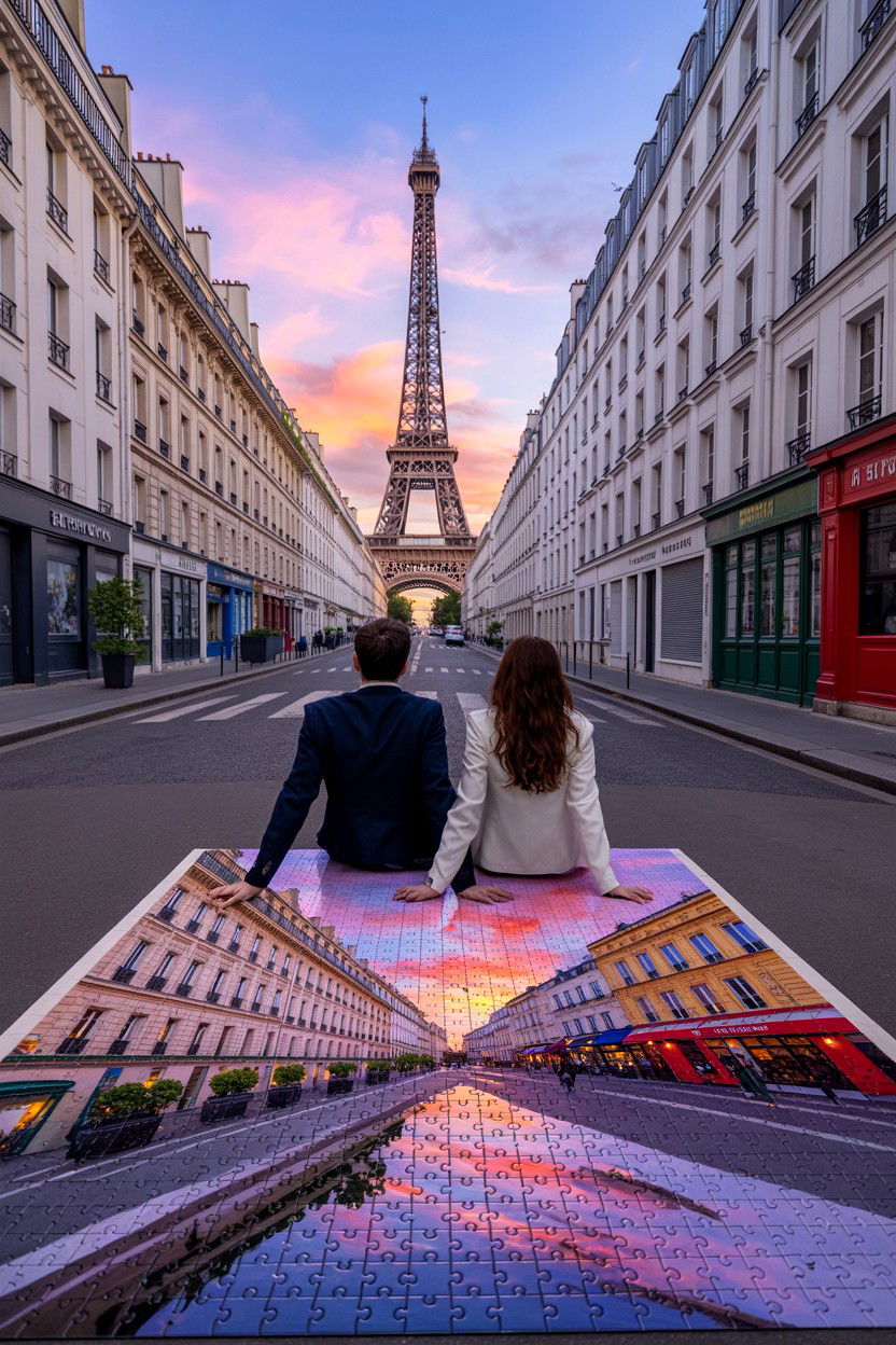 Romantic Jigsaw Puzzle - 25 Valentine's Day Love Games