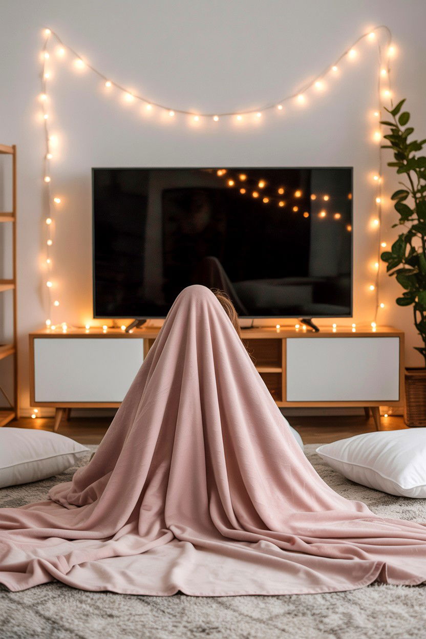 Romantic Movie Night - 25 Aesthetic Valentine's Day Ideas