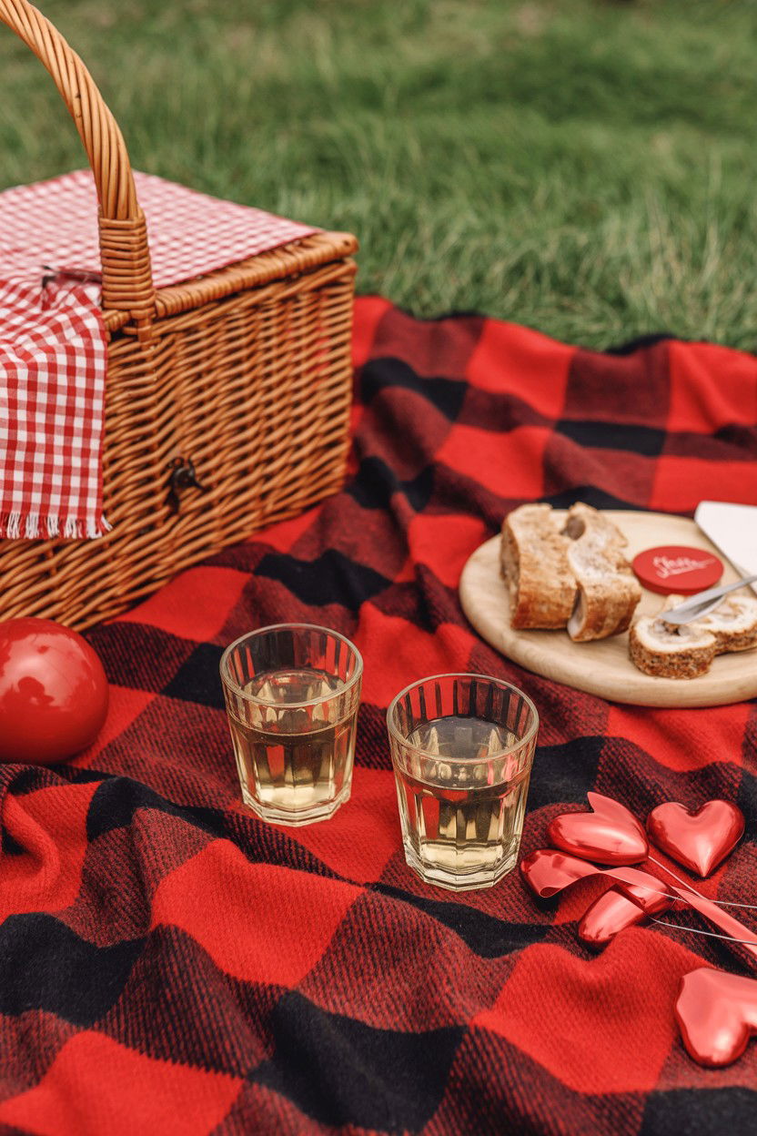 Romantic Picnic - 25 Valentine's Day Pictionary Ideas