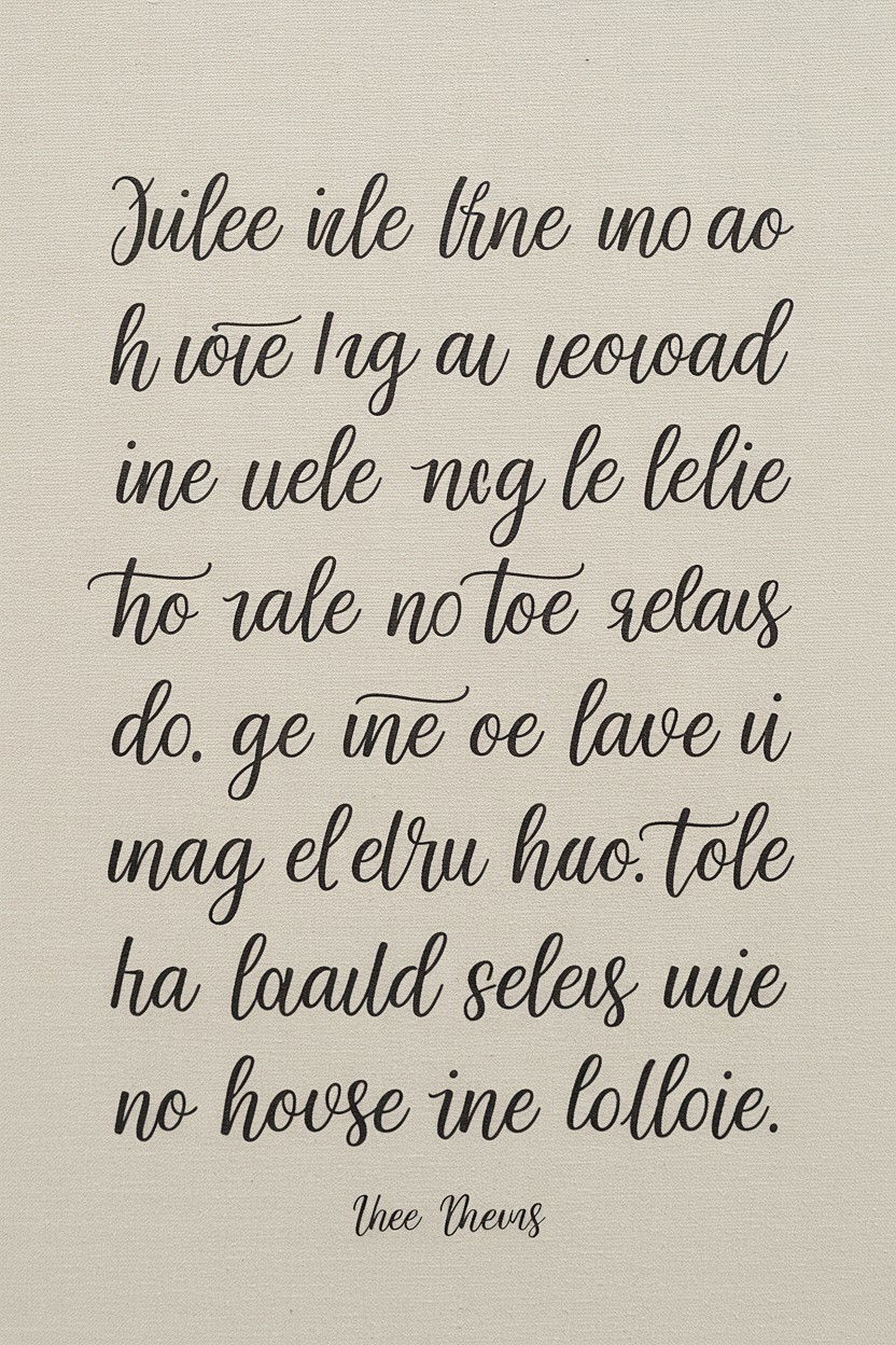 Romantic Quote Canvas - 25 Valentine's Day Canvas Art Ideas