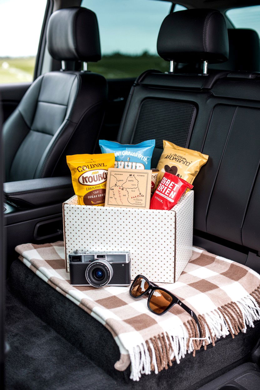 Romantic Road Trip Essentials - 25 Valentine's Day Car Surprise Ideas