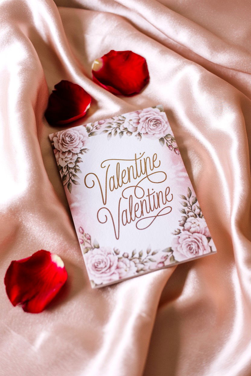 Romantic Valentine Card - 25 Valentine's Day Card Ideas for Husband