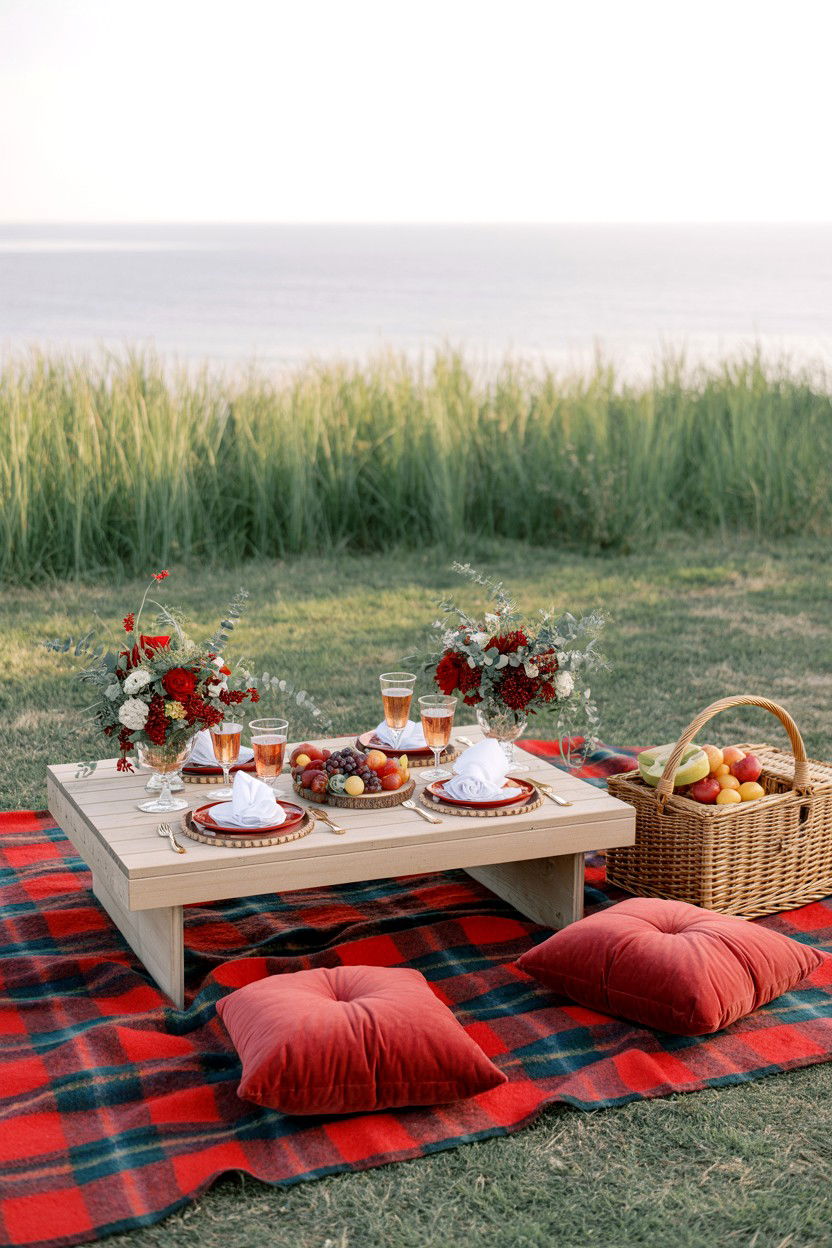 Romantic Vow Renewal Picnic - 25 Valentine's Day Vow Renewal Ideas
