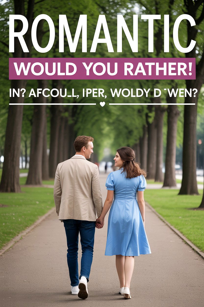 Romantic Would You Rather - 25 Valentine's Day Love Games