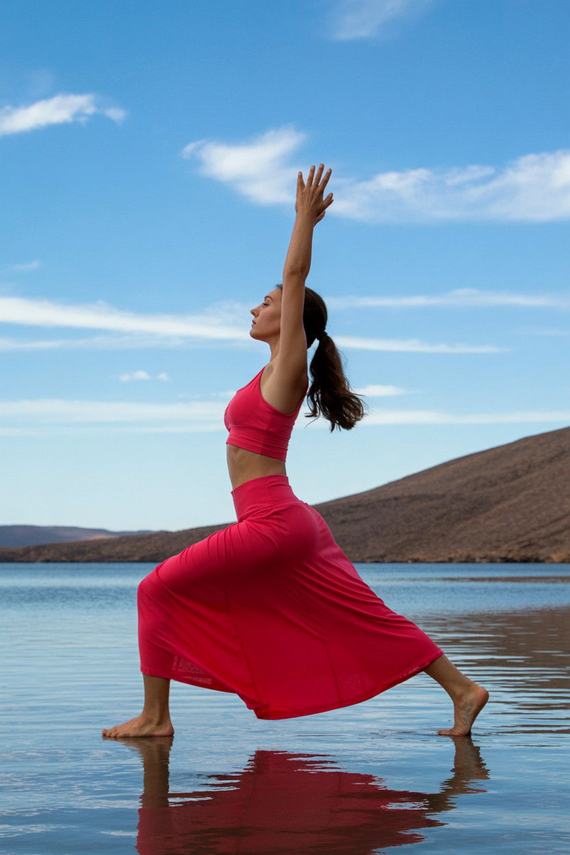 Romantic Yoga Flow - 25 Valentine's Day Yoga Ideas