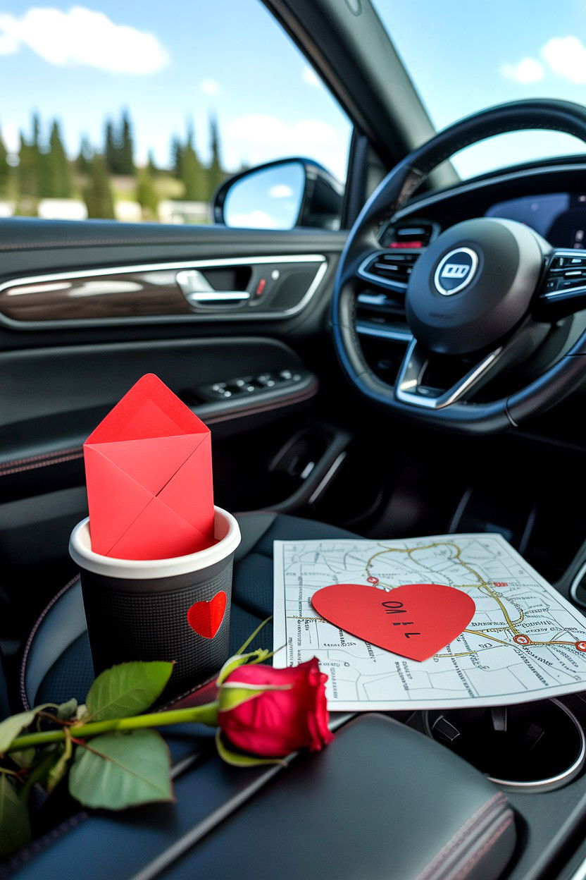 Romantic car scavenger hunt - 25 Valentine's Day Treasure Hunt Ideas