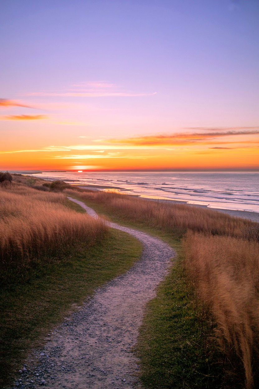 Romantic sunset walk - 25 Inexpensive Valentine's Day Ideas