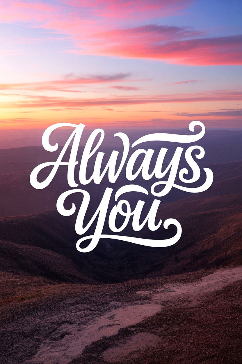 Romantic text overlay - 25 Valentine's Day Photo Editing Ideas