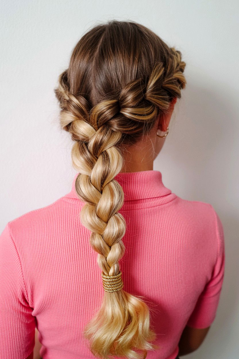 Rope Twist Braid - 25 Valentine's Day Braided Hairstyles