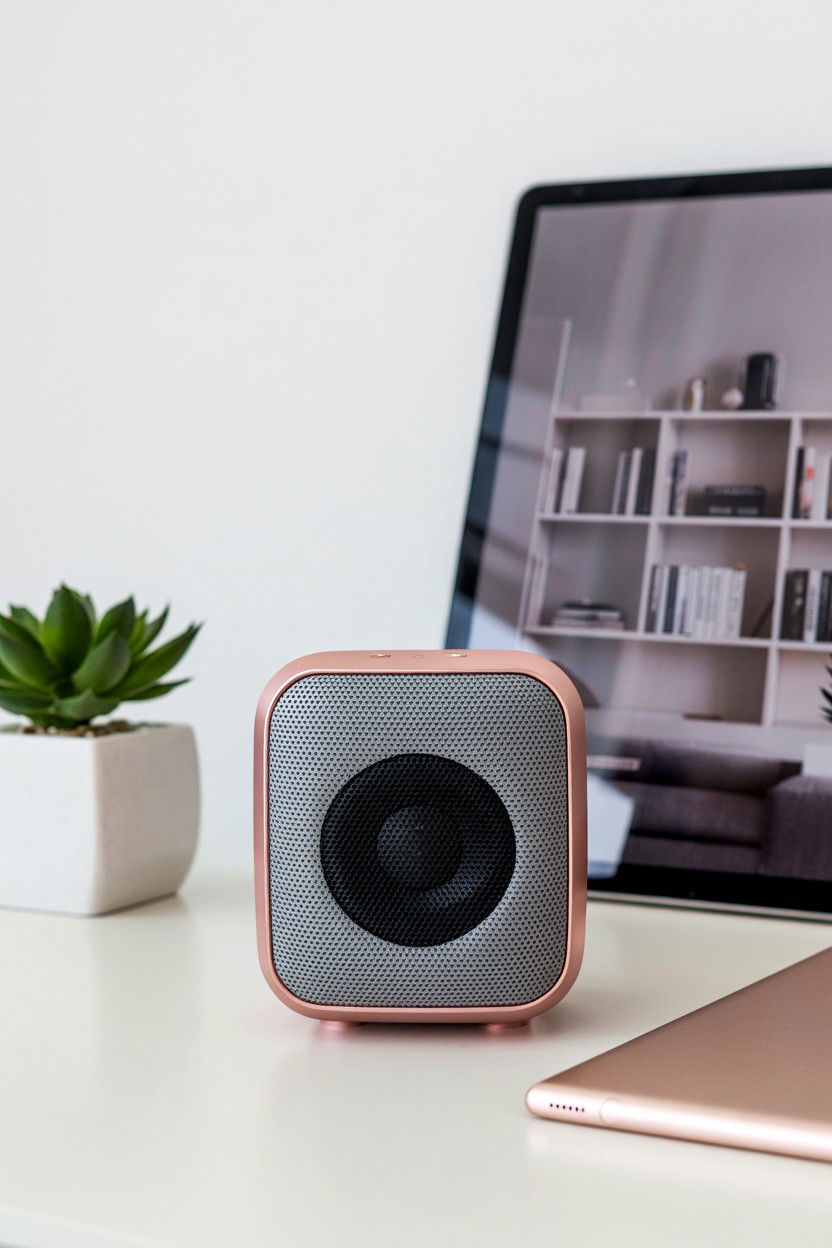 Rose Gold Bluetooth Speaker - 25 Rose Gold Valentine's Day Gifts for Her