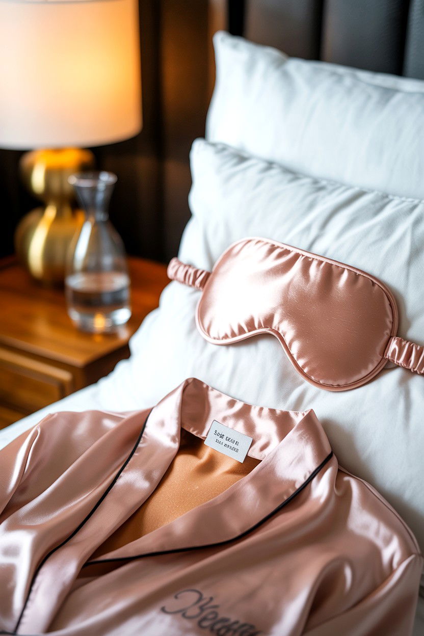 Rose Gold Eye Mask - 25 Rose Gold Valentine's Day Gifts for Her
