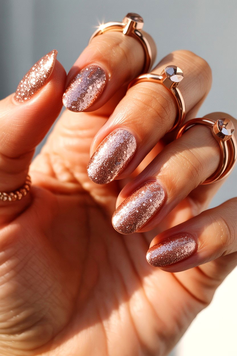 25 Rhinestone Valentine's Day Nail Ideas for Sparkle