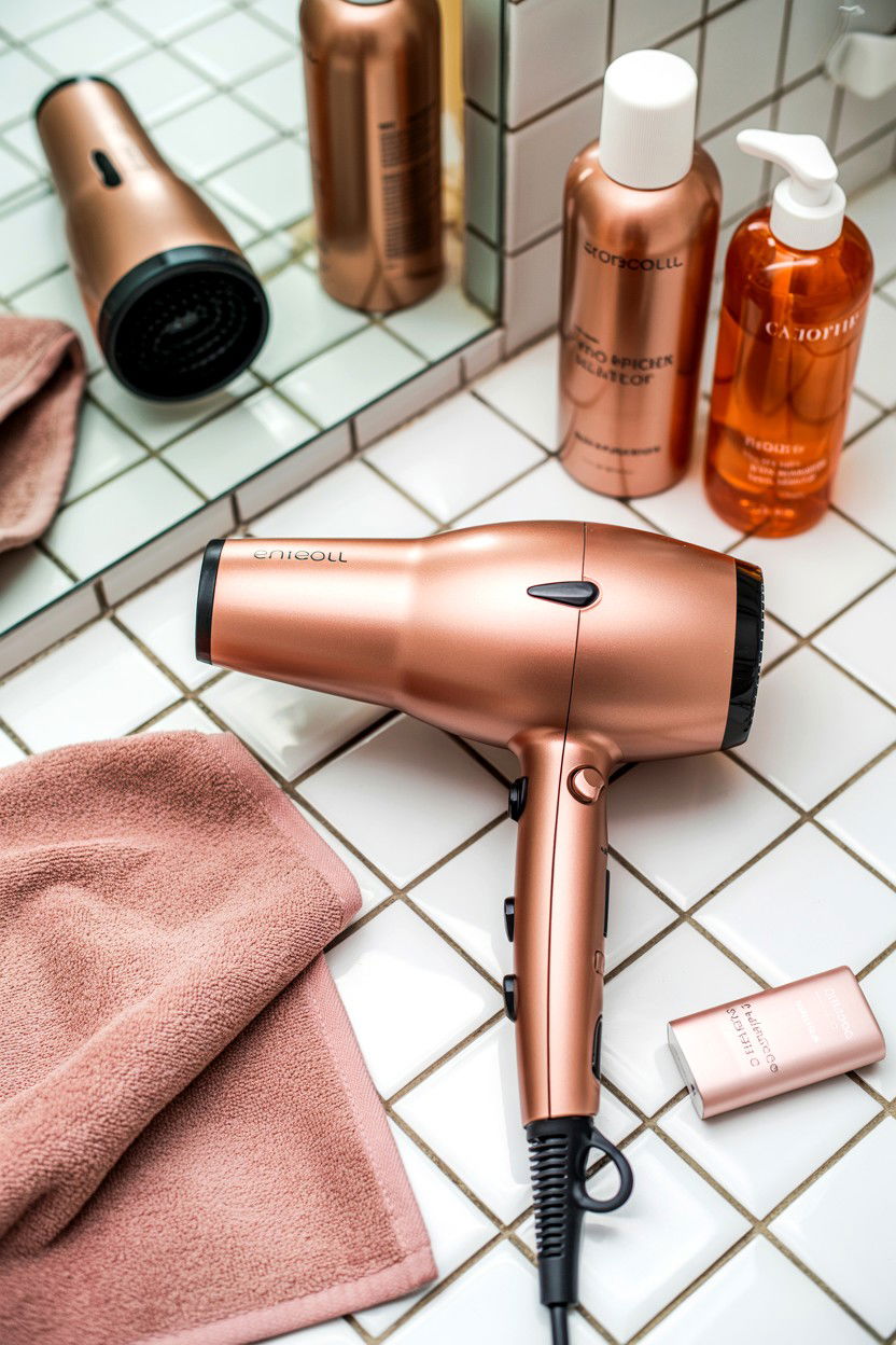 Rose Gold Hair Dryer - 25 Rose Gold Valentine's Day Gifts for Her