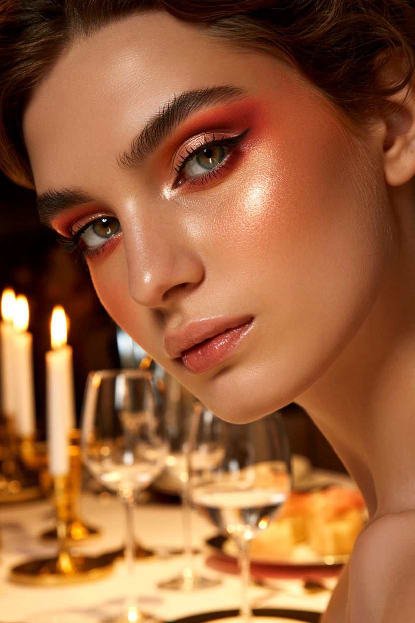 Rose Gold Makeup - 25 Easy Valentine's Day Makeup Looks