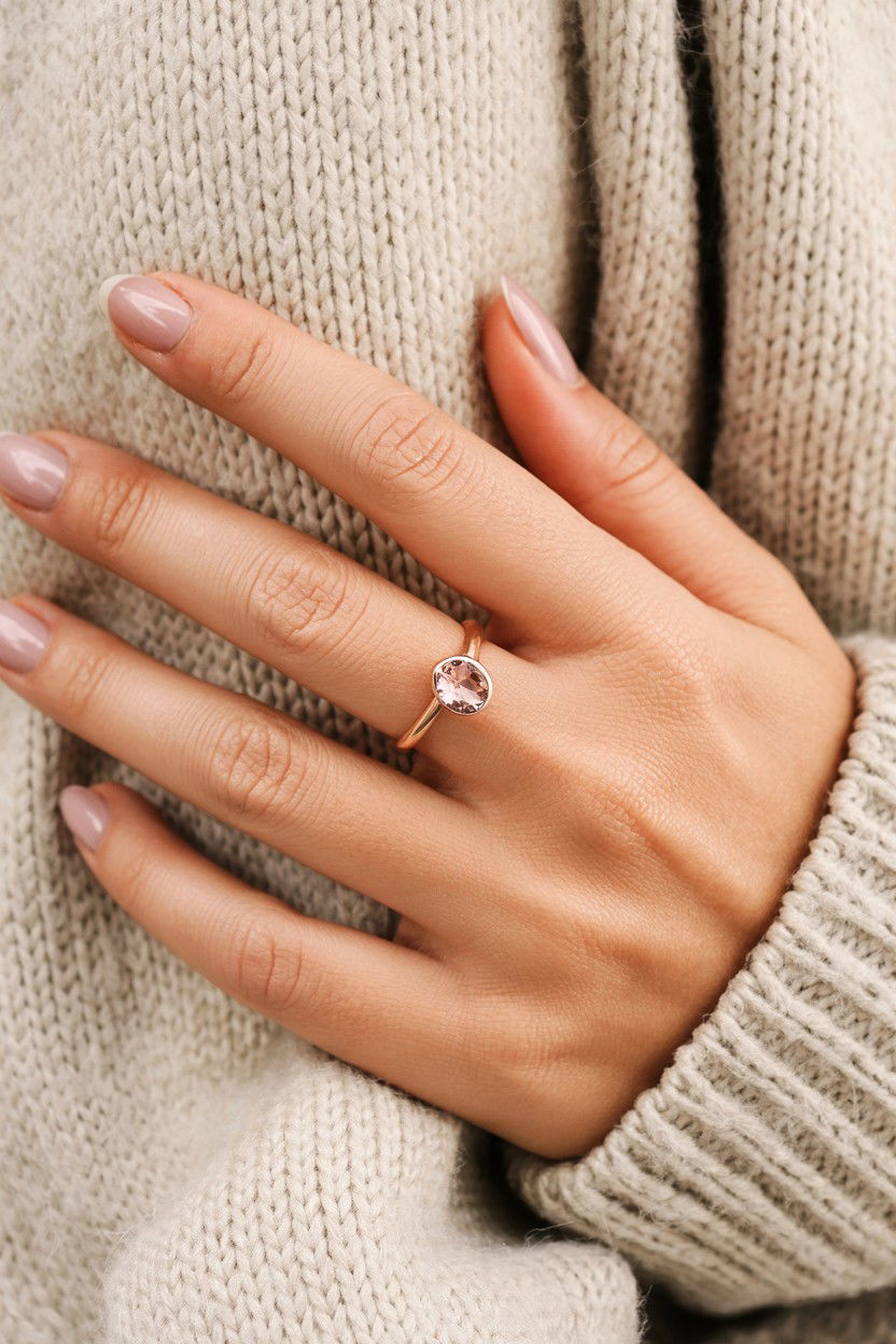 Rose Gold Ring - 25 Valentine's Day Jewelry Gift Ideas