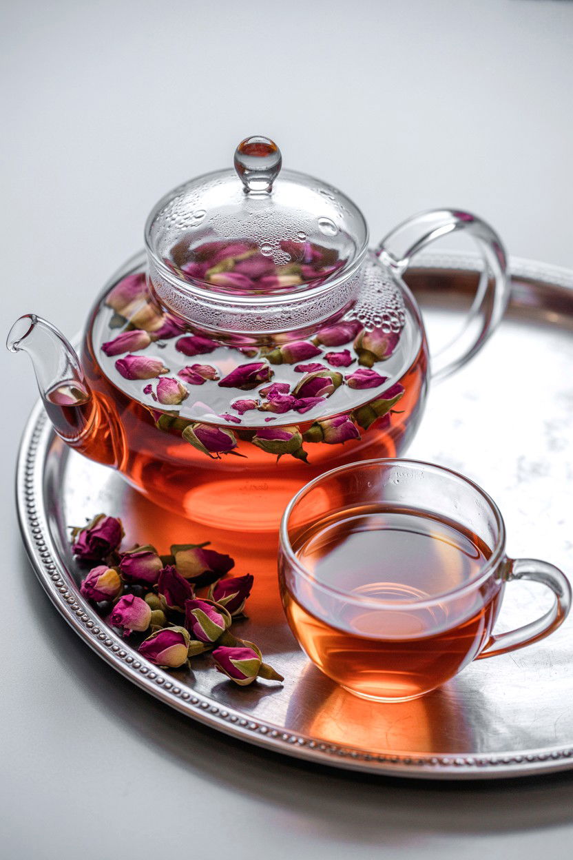 Rose Petal Tea - 25 Valentine's Day Tea Ideas