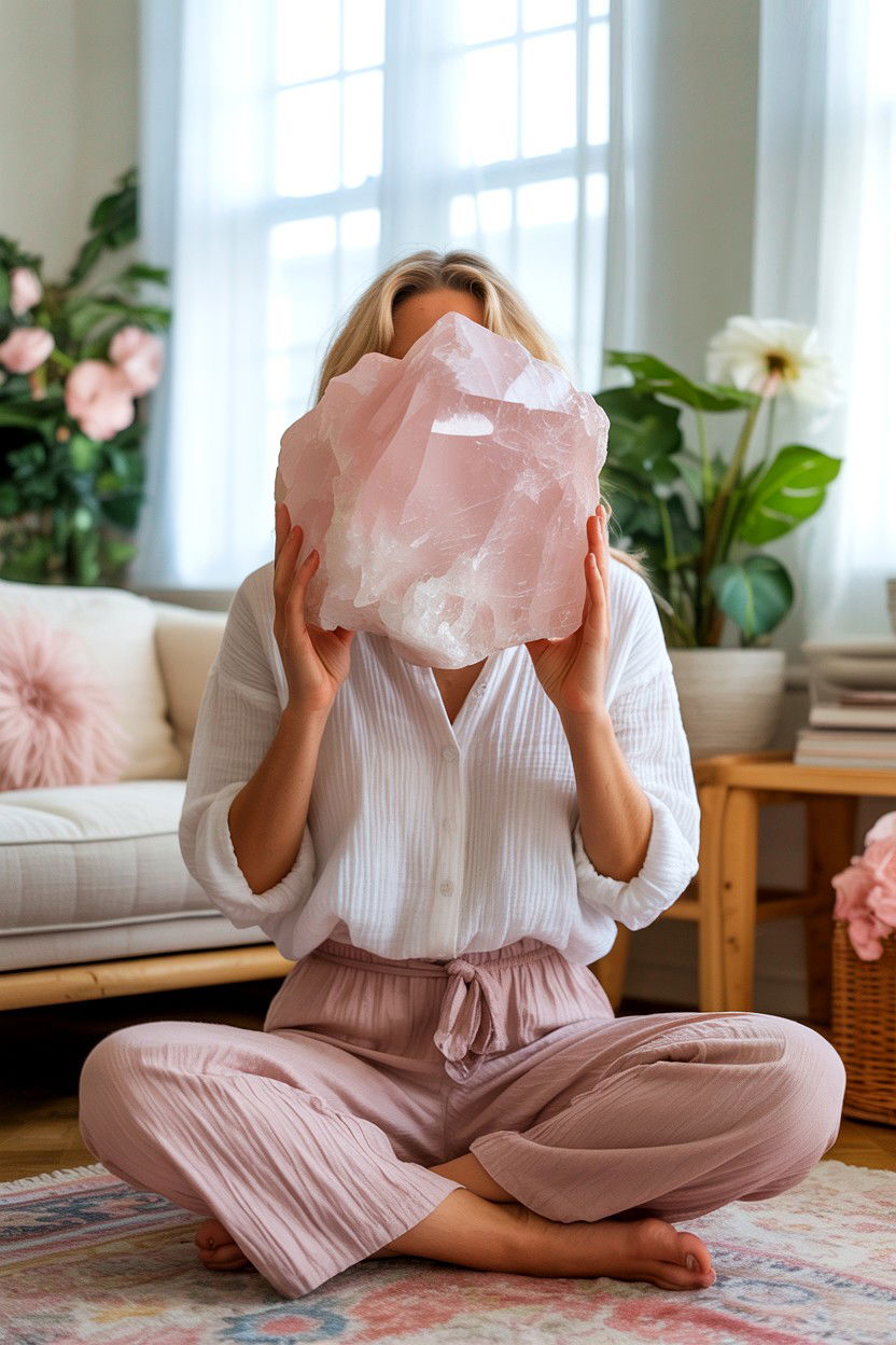 Rose Quartz Meditation - 25 Valentine's Day Meditation Ideas