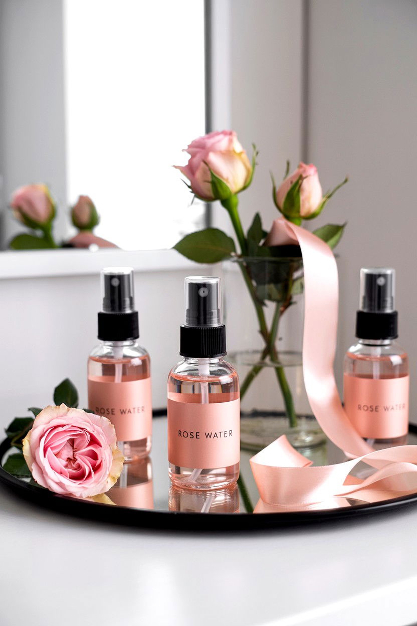 Rose Water Mist - 25 Valentine's Day Party Favor Ideas