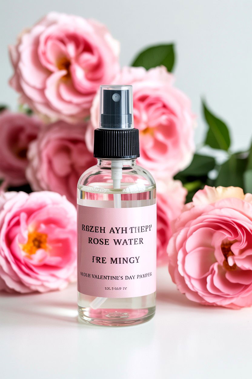 Rose Water Spray - 25 Valentine's Day Pamper Ideas