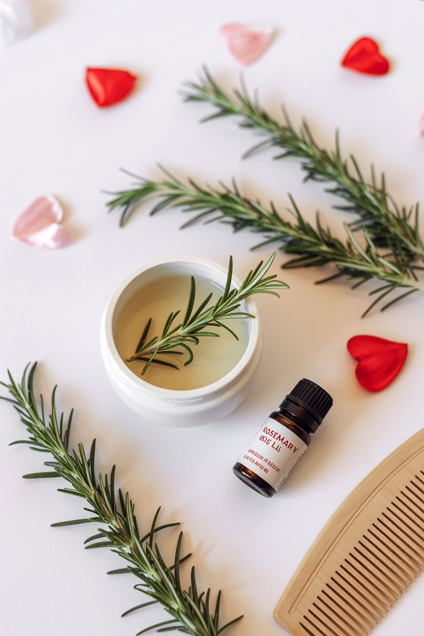 Rosemary Oil Hair Mask - 25 Valentine's Day Hair Mask Ideas