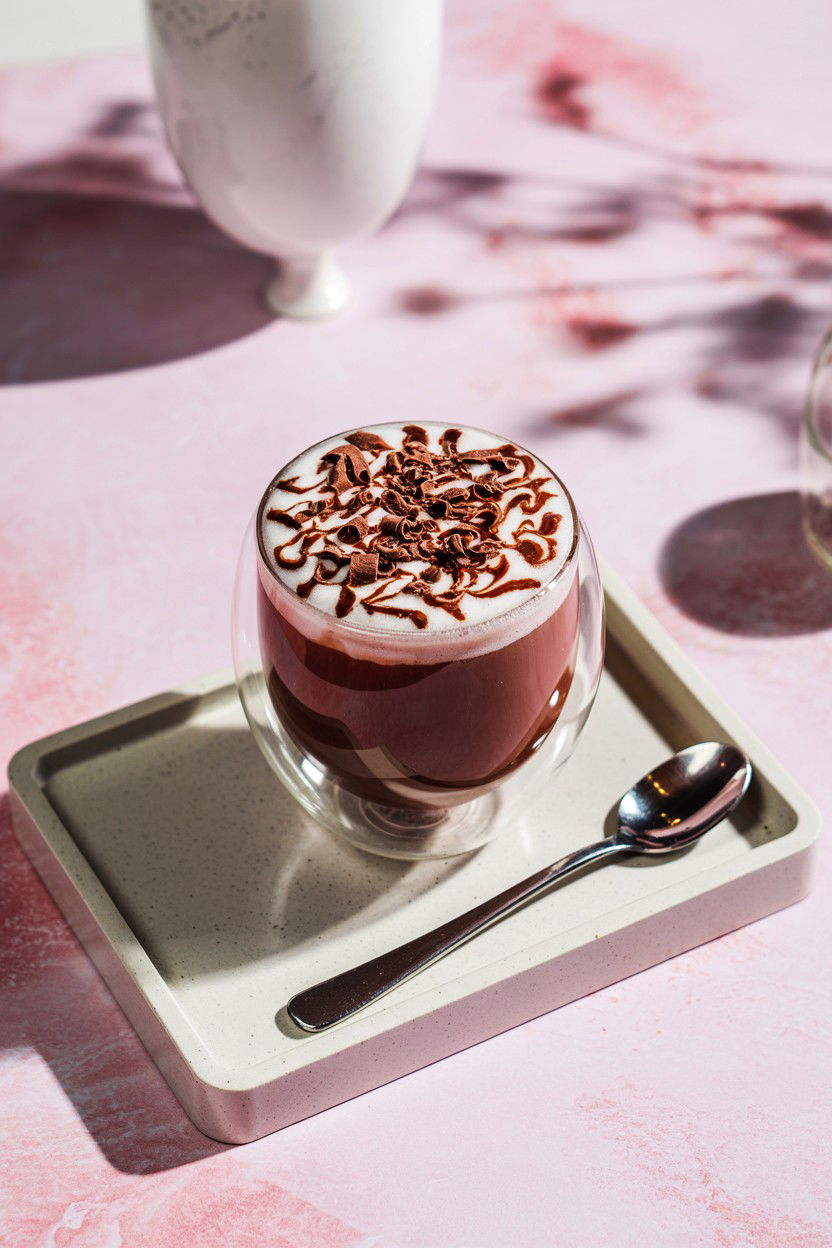 Ruby Chocolate Latte - 25 Valentine's Day Latte Ideas