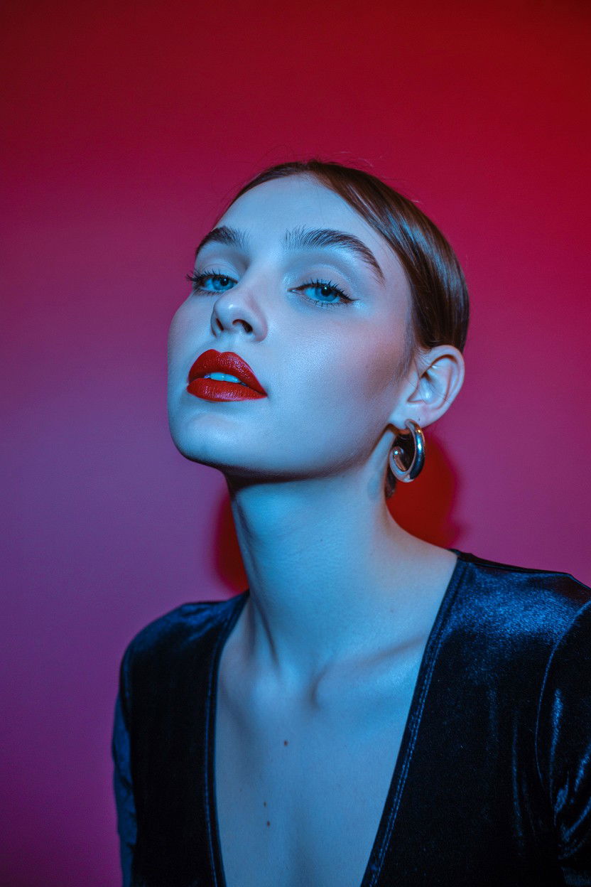 Ruby Red Lipstick - 25 Red Lip Valentine's Day Looks