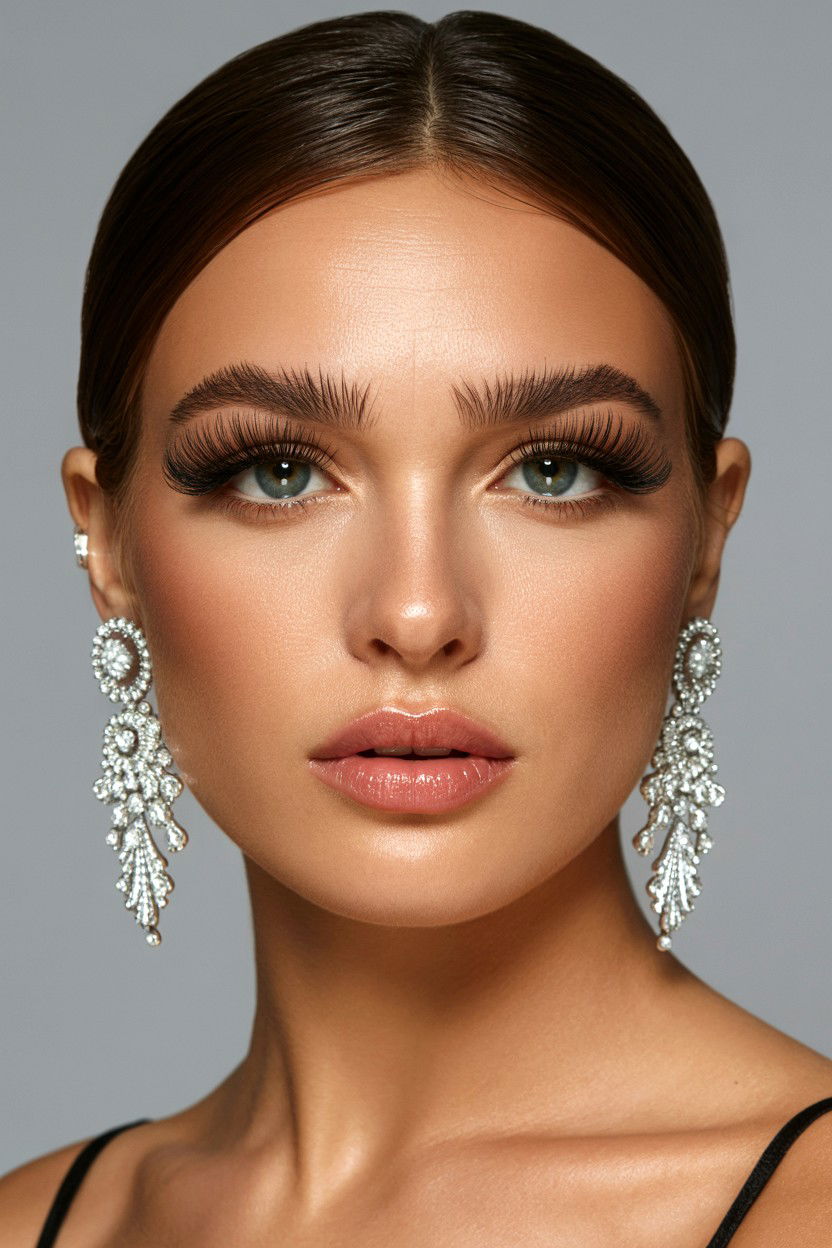 Russian Volume Lashes - 25 Valentine's Day False Lash Looks