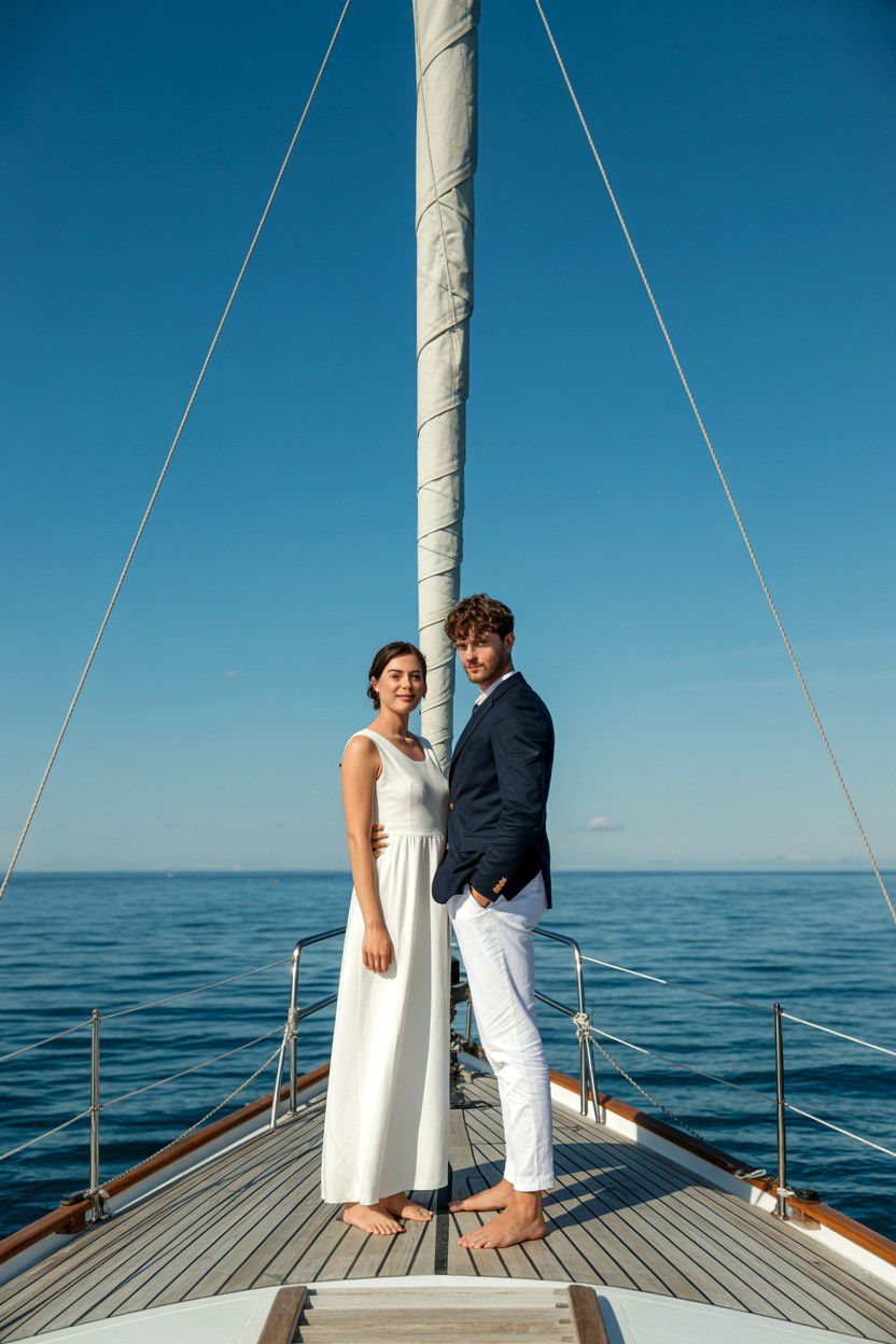 Sailboat Elopement - 25 Valentine's Day Elopement Ideas