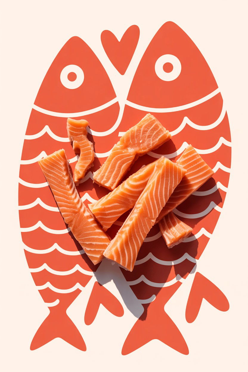 Salmon cat treats - 25 Valentine's Day Pet Treat Ideas