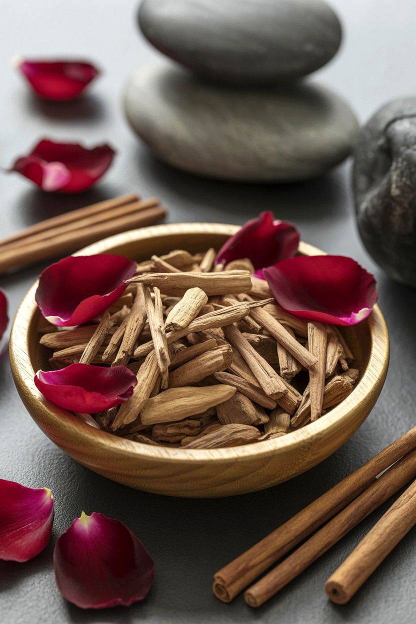 Sandalwood Scented Botanicals - 25 Valentine's Day Potpourri Ideas