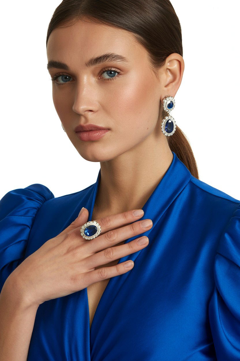 Sapphire Earrings - 25 Jewelry Valentine's Day Gifts for Her