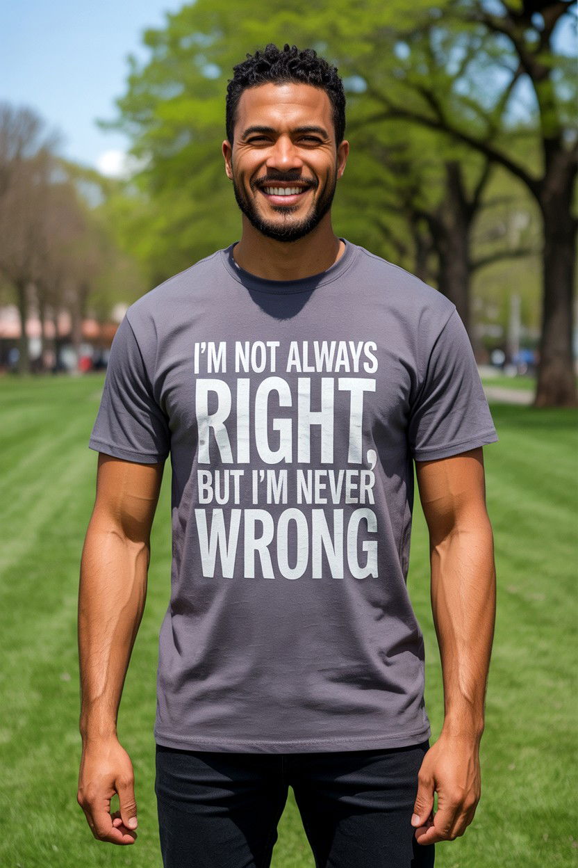 Sarcastic Mens T Shirt - 25 Funny Valentine's Day Gifts for Him