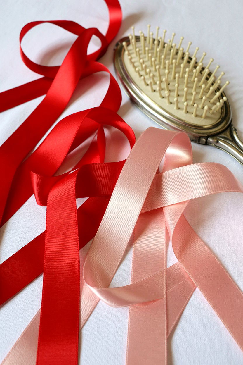 Satin hair ribbons - 25 Valentine's Day Gifts for Daughter